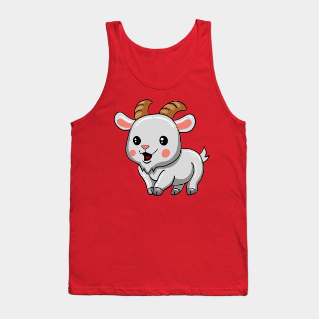 The GOAT Tank Top by OkayPlatypus